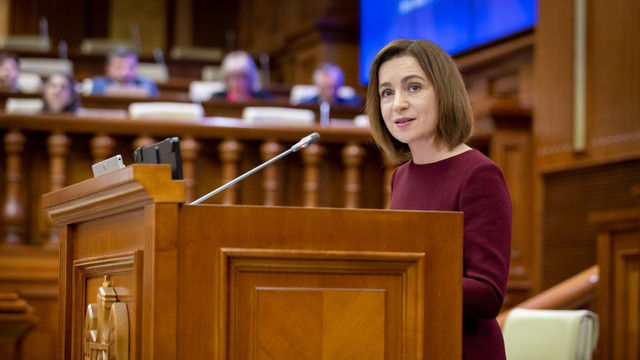 МАЙЯ САНДУ ВЫСТУПИТ С РЕЧЬЮ НА ПЕРВОМ ЗАСЕДАНИИ НОВОГО ПАРЛАМЕНТА
