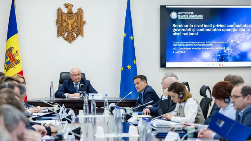 ГОСАППАРАТ МОЛДОВЫ ГОТОВЯТ К РАБОТЕ В УСЛОВИЯХ КРИЗИСОВ