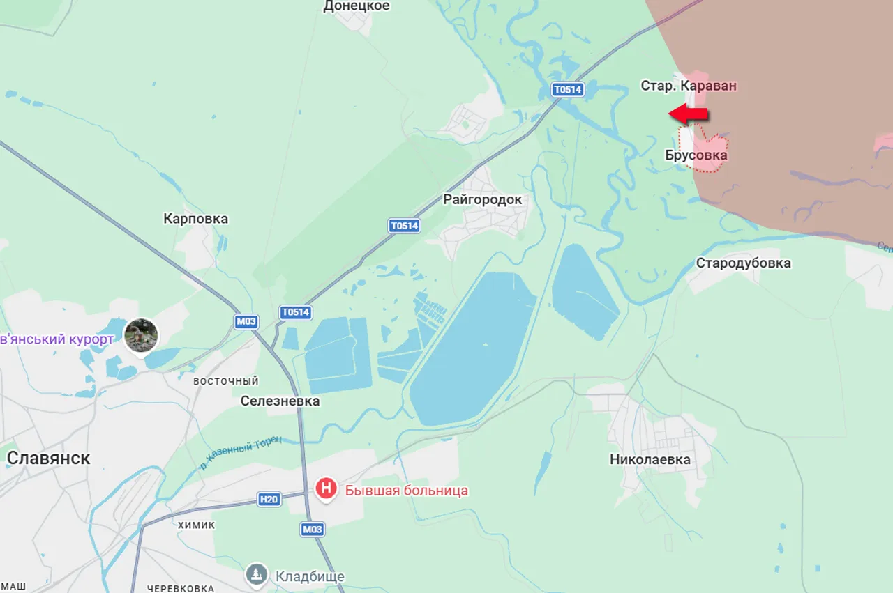 ВС РФ ВОШЛИ В БРУСОВКУ, СОКРАТИВ ДИСТАНЦИЮ ДО СЛАВЯНСКА ДО 9 КИЛОМЕТРОВ
