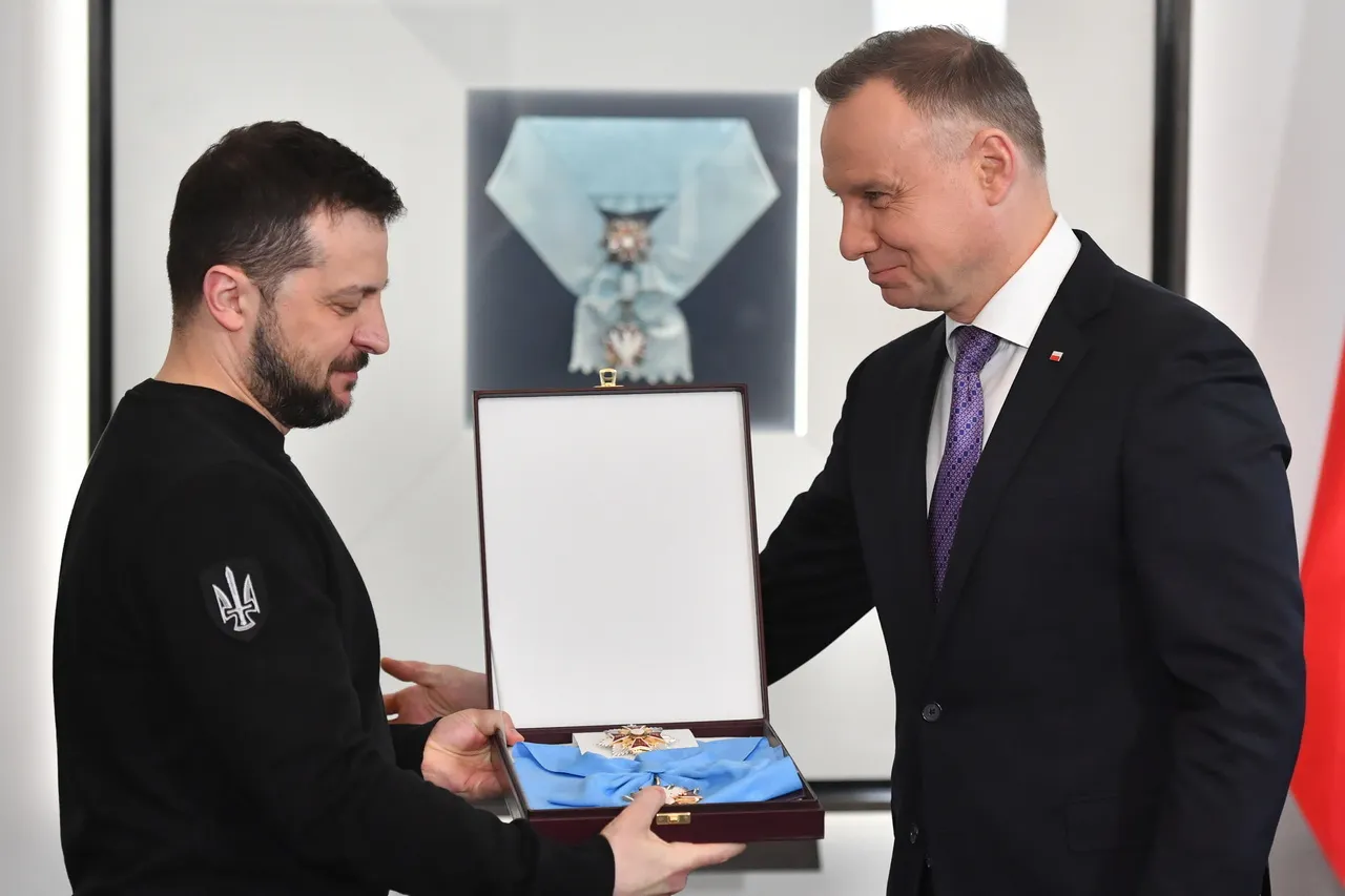ЗЕЛЕНСКОГО ЛИШИЛИ ВЫСШЕЙ НАГРАДЫ ПОЛЬШИ – ОРДЕНА БЕЛОГО ОРЛА