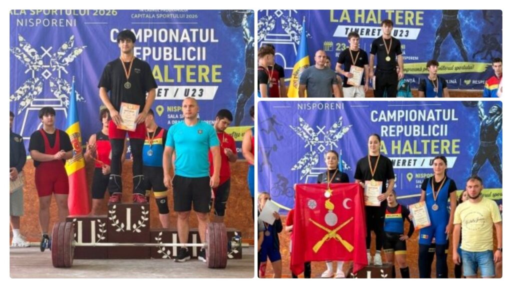 ТЯЖЕЛОАТЛЕТЫ ГАГАУЗИИ ЗАВОЕВАЛИ СЕМЬ МЕДАЛЕЙ НА ЧЕМПИОНАТЕ МОЛДОВЫ