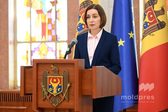 МАЙЯ САНДУ ОСУДИЛА НАРУШЕНИЕ ВОЗДУШНОГО ПРОСТРАНСТВА РЕСПУБЛИКИ МОЛДОВА РОССИЙСКИМИ ДРОНАМИ